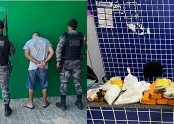 Homem é preso com grande quantidade de entorpecentes e carro de luxo no Piauí