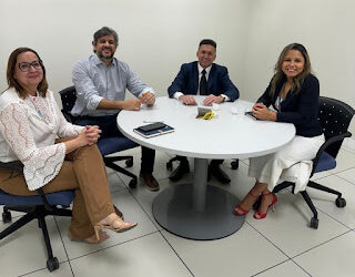 Coordenador da CDTER, Nonatinho, se reúne com representantes da Caixa para avaliar projetos de 2024 e planejar novas iniciativas para 2025