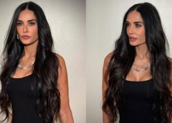 Demi Moore impressiona seguidores com aparência jovem e reflexão sobre envelhecimento