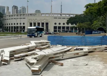Final da Copinha no Pacaembu: estádio ainda exibe sinais de obra