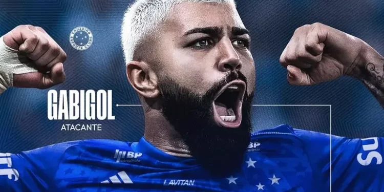 Gabigol é o novo reforço do Cruzeiro com contrato até 2028