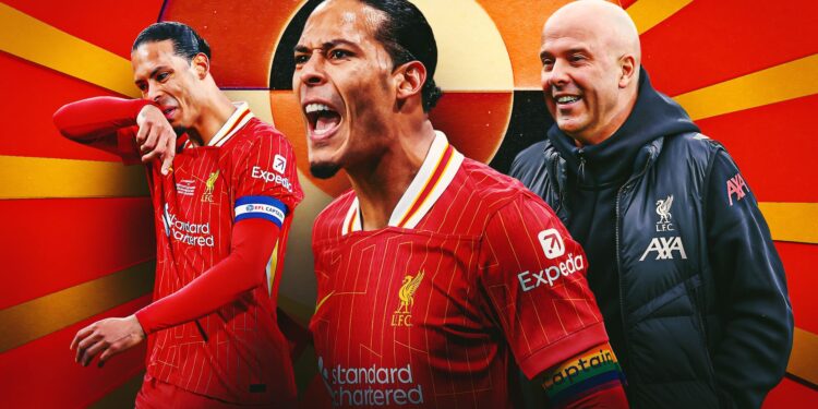 Liverpool renova contrato de Van Dijk até 2027: “Sempre foi o Liverpool”, diz o zagueiro