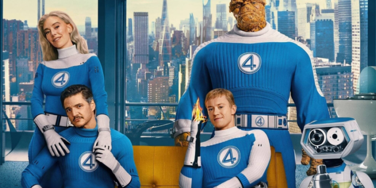“Quarteto Fantástico” retorna aos cinemas com Pedro Pascal e ambientação retrofuturista