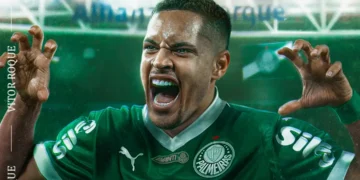 Vitor Roque brilha e coloca Palmeiras na semifinal da Libertadores