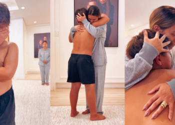 Filho de Simone Mendes se emociona ao descobrir dificuldades da infância da mãe