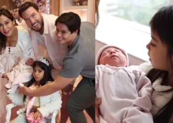 Maíra Cardi mostra encontro emocionante dos filhos com a bebê Eloáh