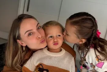 Influenciadora Tata Estaniecki relata queda que sofreu com a filha de 5 anos em casa