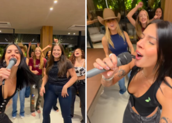 Solteira, Ana Castela aparece curtindo a noite com amigas após fim do namoro