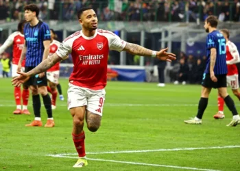 Gabriel Jesus decide, e Arsenal vence a Inter no San Siro pela Champions
