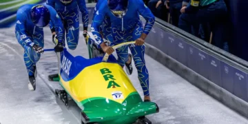 Brasil garante vaga na final do Four-Man no bobsled em Milão-Cortina