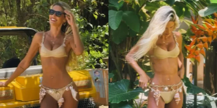 Yasmin Brunet exibe boa forma após perder 25 kg e fala sobre lipedema