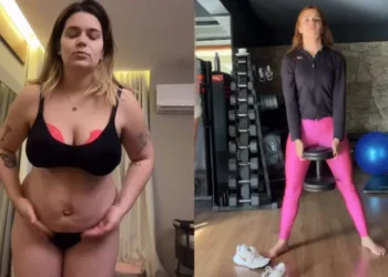 Viih Tube mostra treino intenso e brinca após lipo: “Fazendo valer”