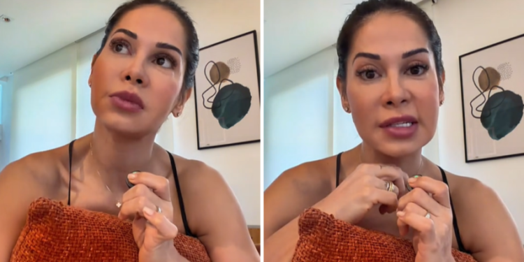 Maíra Cardi revela que jogou refrigerante do marido no lixo e divide opiniões nas redes sociais