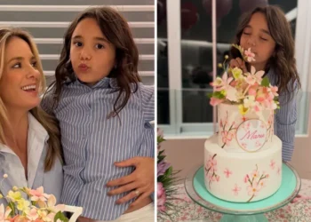 Ticiane Pinheiro comemora os 7 anos da filha Manuella com festa em família e looks combinando