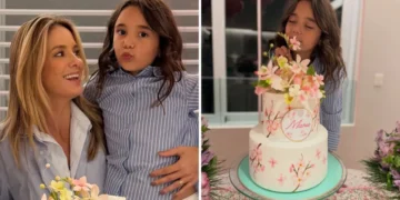Ticiane Pinheiro comemora os 7 anos da filha Manuella com festa em família e looks combinando